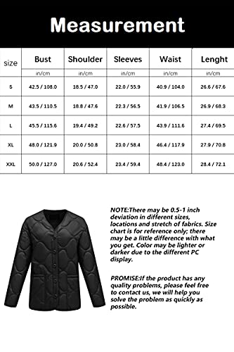 Bellivera Quilted Lightweight Puffer Jacket, Women Spring Fall Clothes Winter Trendy Bubble Coat 2404 Black Xl #TOP5