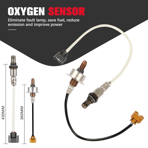 Sensor de Oxígeno para Nissan Micra 2015-2019 2 piezas miniatura 2