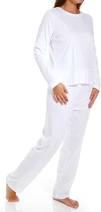 P-Jamas Womens 396660 Butterknits 2-Piece Pullover Top and Pant Set