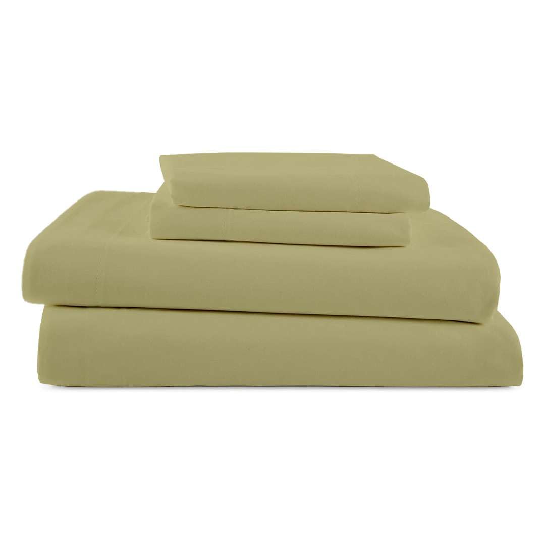 Ready To Rest RV Bunk Sheets (42 x 80) - Sage Solid, 4 Piece Camper Sheet Set, 100% Egyption Cotton, 8 Inch Deep Pocket Fitted Sheet with Elastic All