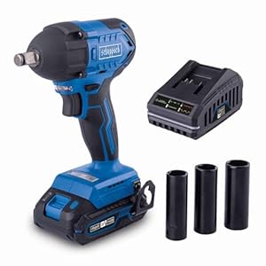 Scheppach Akku Schlagschrauber BC-IW350-X | Rechts-/Linkslauf 180-350 / 370Nm | Schlagzahl 3600bpm | Aufnahme ½" | Brushless Motor | 20V-IXES-Serie | 10 Jahre Garantie | mit 2Ah Akku & Ladegerät