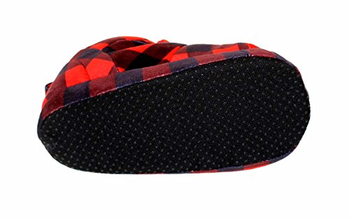 Image of Happy Feet Slippers Standard Sneaker Slippers for Men, Women, and Kids - Women Shoes, Gifts for Women, As Seen on Shark Tank - Classy Oversized House Slippers for Women with Non-Slip Rubber Soles