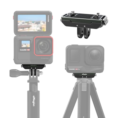 Insta360 Ace Pro/Ace Pro 2/INSTA360 X5 対応 磁気式マウント アダプター クイックリリース式アダプターマウント 接続可能 三脚 自撮り棒