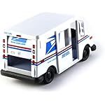 United States Postal Mail Truck USPS 1987 Grumman LLV 1:36 Scale Die Cast Metal 5 Inch Model Toy Truck - Image 2