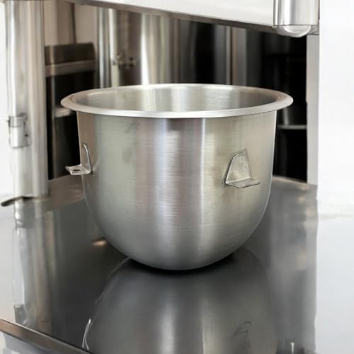 ALFA 10VBWL Tazón de acero inoxidable de 10 cuartos para mezcladoras comerciales miniatura 6
