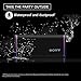 Sony ULT Field 5 Wireless Portable Bluetooth Speaker, IP67 Waterproof, Dustproof, and Rustproof with Enhanced Bass, 25 Hour Battery, 360° Party Light, and Shoulder Strap (SRSULT50B), Black