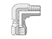 Parker Triple-Lok - Swivel Elbow Connector 37? Swivel / NPTF