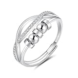 💍【Kundendienst】--Diese Spinner Fidget Ring mit Zirkon wurden bald von Amazon geliefert. Wenn Sie Fragen oder Probleme mit unseren Anxiety Ring haben, können Sie uns gerne eine E-Mail senden. Wir werden Ihr Problem innerhalb von 24 Stunden lösen. Wir wünschen Ihnen ein Perfektes Einkaufserlebnis.