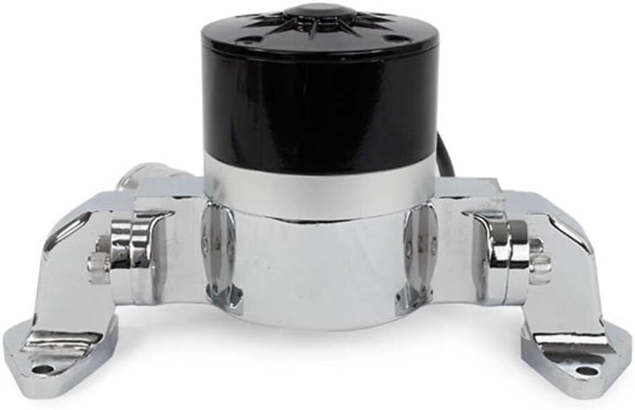 Top Street Performance HC8040C Chrome Finish Aluminum Electric Water Pump