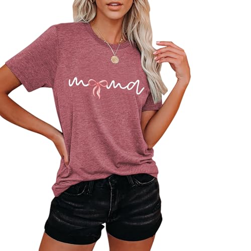 Retro Mama Bow Tops le haut confortable pour cacher les petits complexes - 4