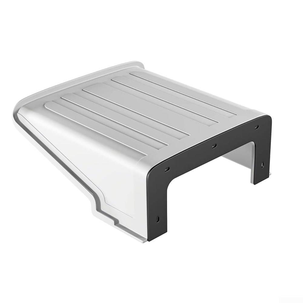 Feegow Protection pour caméra de sécurité, protection extérieure en plastique, résistant aux intempéries, protection contre le soleil, toit de protection pour caméra de sécurité (1 pièce)