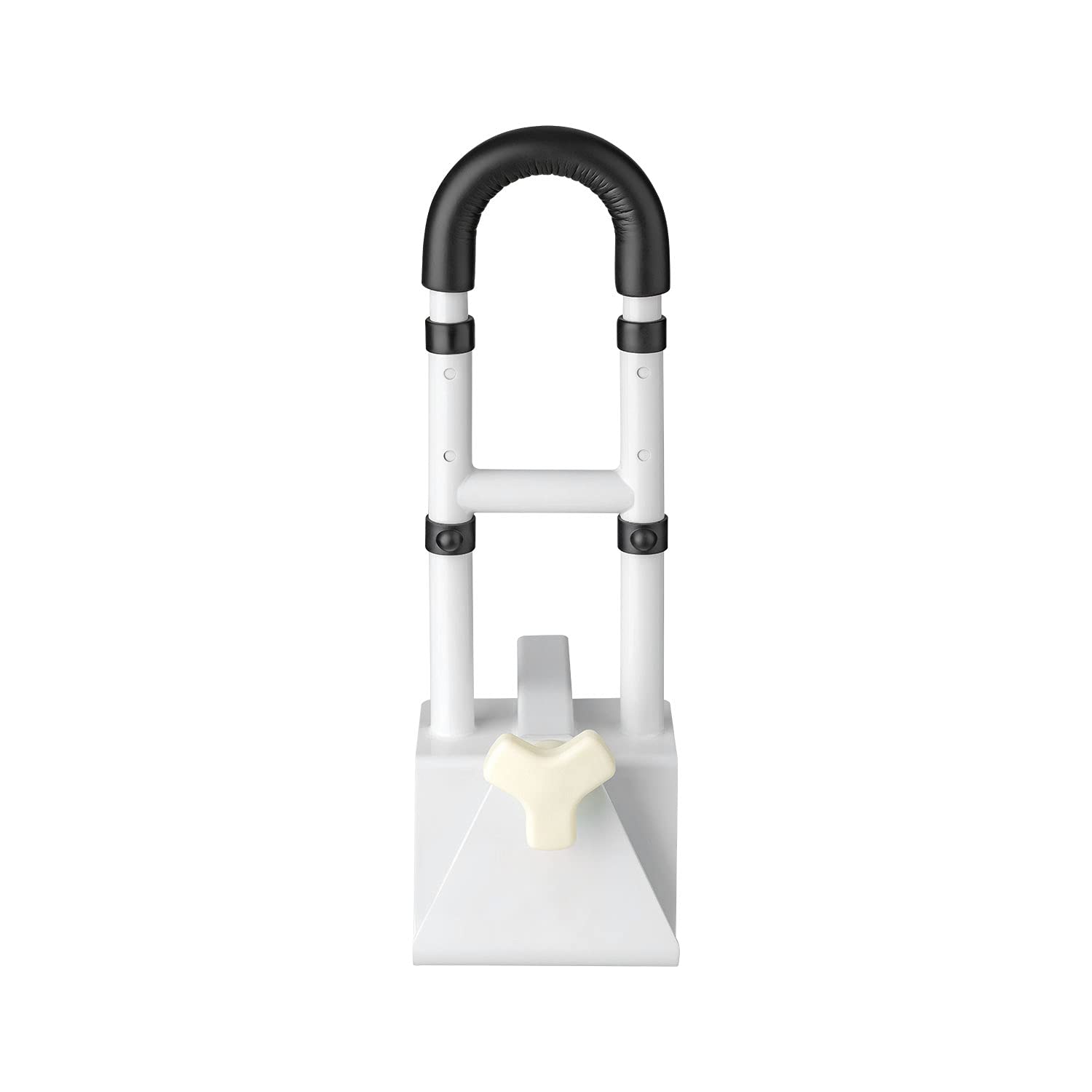 flexilife Premium Aluminium Badewannen-Einstiegshilfe, bis 130 kg belastbar, individuell anpassbar, weiß