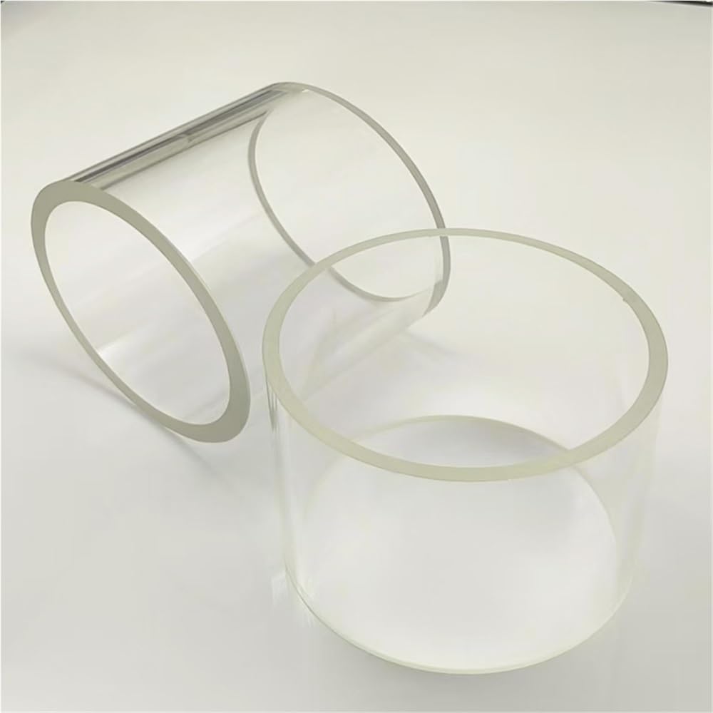 Transparente Glasröhre 1 Stück Glasröhren-Laborausrüstung, hochtemperaturbeständige runde Borosilikatglasröhre mit flachem Boden(150X5mm)