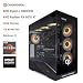 CYBERPOWERPC Luxe Gaming PC - AMD Ryzen 7 9800X3D, AMD RX 9070 XT, 32GB RAM, 1TB NVMe SSD, 750W PSU, Windows 11, Liquid Cooling, V100R
