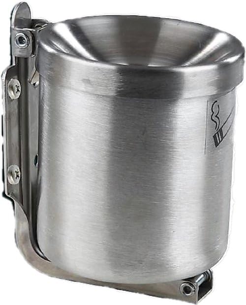 Kipp-Wandaschenbecher aus Edelstahl, 1 L, 110 x 120 mm, Sicherheitsaschenbecher für Gastronomie und Zuhause, Windaschenbecher und...