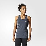 Espalda cruzada adidas Climachill Tank Camiseta sin Mangas, Mujer, Gris (Chiuti), XS