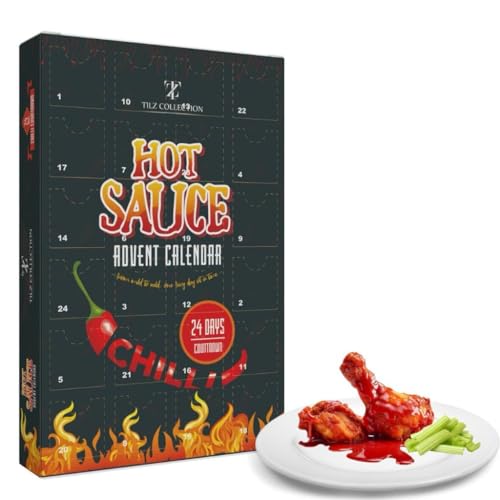 Hot Sauce Advent Calendar 202324 Days Chilli Sauce