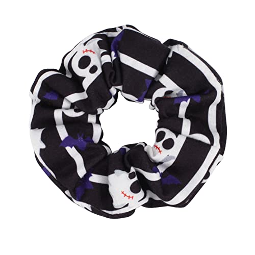 12Pcs Halloween Hair Scrunchiespumpkin Skull Ghosts Bat Star Moon Witch Hat Candy Candle Spider Web Hair Ties Elastics Scrunchy Gifts Ponytail Holder Accessories For Women Girls #TOP7