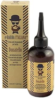 Barba Italiana Donatello Anti-flaking beard cream for Men, 100 ml./3.3 fl.oz.