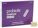 NEO | Probiotic Complex | 15 Cápsulas | Con Microgránulos a Base de Probióticos y Prebióticos | Mejora las Funciones...