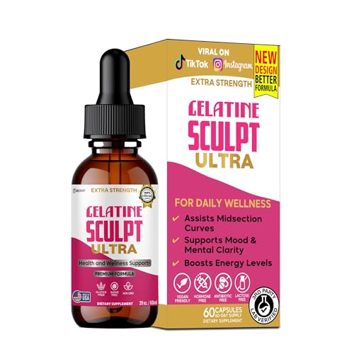 GREENVIFY Gelatine Sculpt Ultra Health and Wellness Support 60 Servings