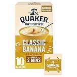 Quaker Oat So Simple Banana Porridge Sachets, 348 g