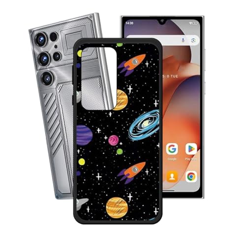 LCEHTOGYE �K�p Oukitel C61 GT�p�P�[�X�A�K�p Oukitel C61 GT (6,88")�ƌ݊����̂��钴���^�u���b�N�\�t�gTPU�V���R���Q���P�[�X�ی�J�o�[- LH93