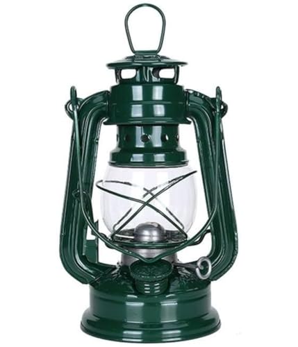 Lampada a cherosene retrò tradizionale decorativa a olio, lampada a olio vecchio stile, lampada a petrolio per campeggio all'aperto, grande capacità e alta luminosità, per casa, giardino, campeggio