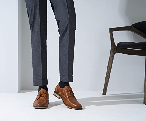 Jousen Mens Dress Shoes Formal Leather Oxford Classical Business Derby Shoes4