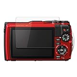 disGuard Protector de Pantalla [Crystal Clear] compatibile con Olympus Tough TG-6 [2 Piezas] Cristal, Transparente, Invisible, Anti-Arañazos, Anti-Huella Dactilar - Película Protectora