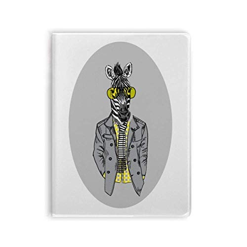 Carnet de notes Pinto gris motif animal couverture souple