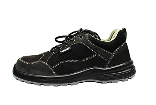 Coffer Safety AZ-82346 Sporty Safety Shoe. Heat, Oil & Acid Resistant, 200 Joule Steel Toe Cap, ISI Marked IS:15298, DD-PU Sole, MADE IN INDIA. Size 06 INDIA