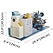 Yokoma Mini Metal Lathe Benchtop Metal Lathe Machine Precision Mini Metal Lathe Metal Working Lathe for Teaching Turning DIY Processing 750W Brushless Motor Metric Thread 110V