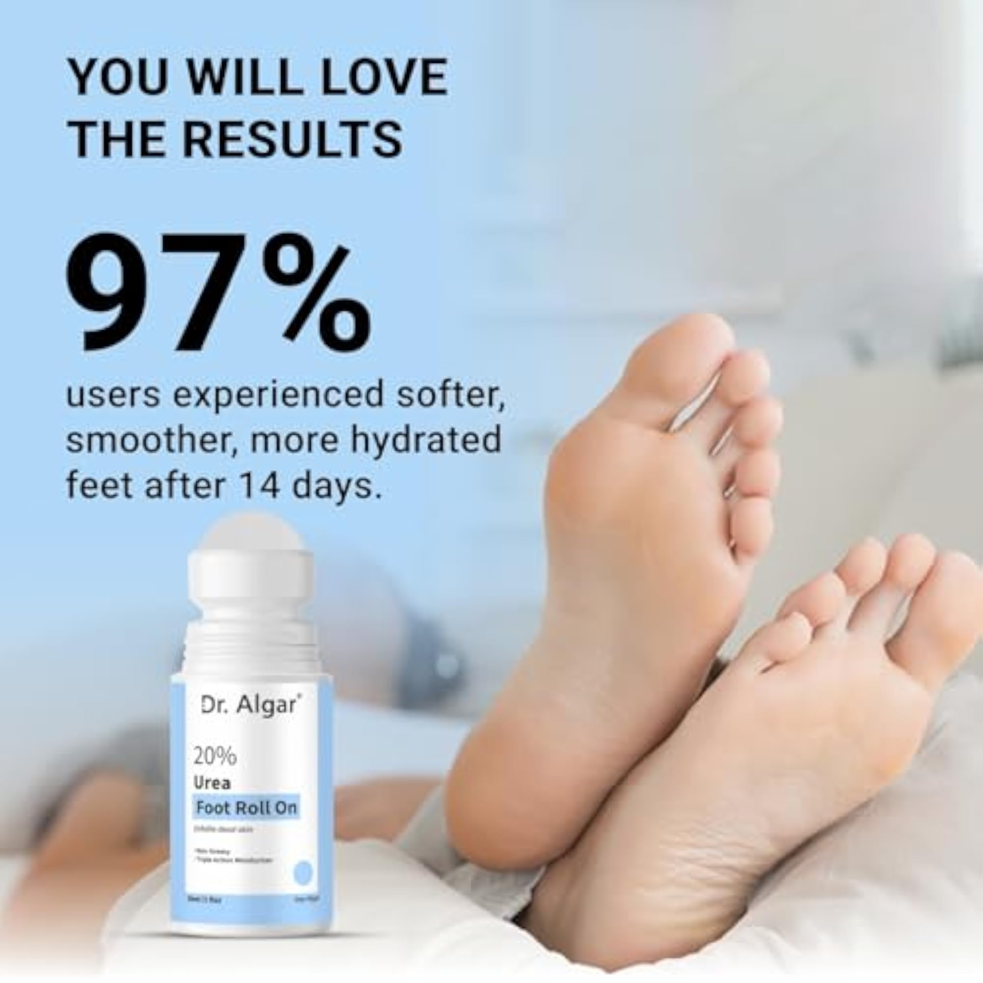 Dr. Algar Foot Roll-On & Vitamin C Serum Combo, Heel Care
