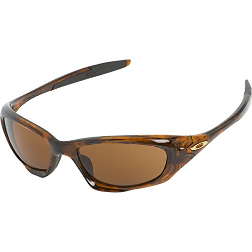 Oakley Men's OO9157 Twenty Sunglasses, Tortoise Frame/Dark Bronze Lens, 55 mm