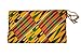 Multicolor African Clutch Purse - Handmade Kente Design - Tribal Inspired Bag Limited Edition.