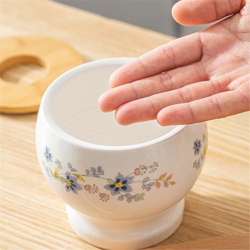 Mortero de especias pequeño con tapa para evitar salpicaduras 5