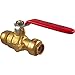 Brass Ball Valve Inline 1/2"