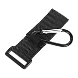 PRETYZOOM Lenkerlagerhaken Motorradgurte Kinderwagengurte Fahrrad-radriemen Roller-aufhängerhaken Motorradtasche Hängend Dreiradhaken Spanngurte Motorradanhänger Pu Black