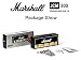 RAINBEAN Ganchos para Llaves Marshall Jack II Rack 2.0 JCM800 Guitarra Llavero...