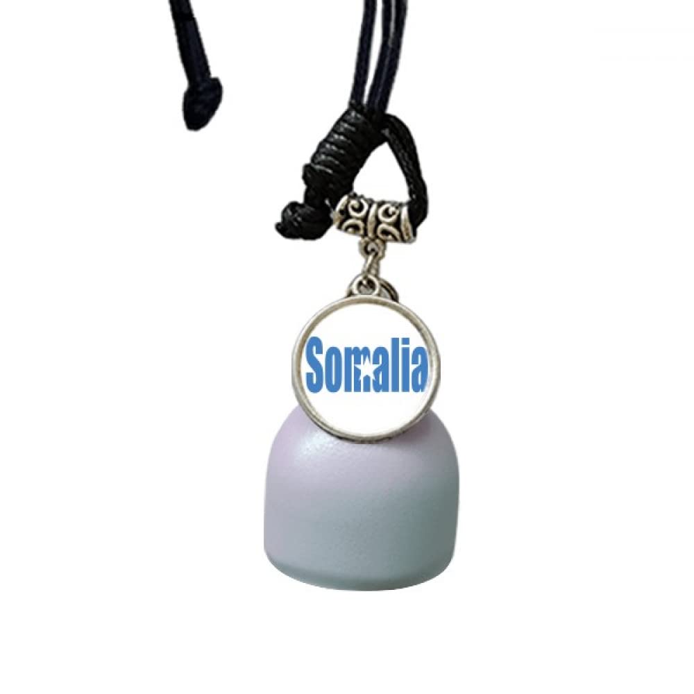 Pendentif drapeau Somalie pour rétroviseur intérieur de voiture