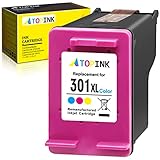 ATOPINK 301 XL Wiederaufbereitete Tintenpatrone als Ersatz für HP 301XL (1 Farbe) für OfficeJet 2620 4630 4632 4634 DeskJet 3050 2540 2050 2544 1510 2549 1000 Envy 4500 4504 5530 5534 4508 Drucker