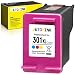 Produktbild ATOPINK 301 XL Wiederaufbereitete Tintenpatrone als Ersatz für HP 301XL (1 Farbe) für OfficeJet 2620 4630 4632 4634 DeskJet 3050 2540 2050 2544 1510 2549 1000 Envy 4500 4504 5530 5534 4508 Drucker