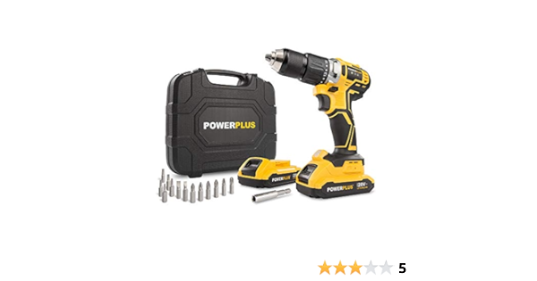 Taladro Atornillador Percutor Sin Escobillas. 2 Baterías ...