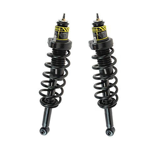 Image of TRQ Rear Driver and Passenger Side Strut and Spring Assembly Set | For 07-14 Chrysler Sebring 08-14 Dodge Avenger 11-14 Chrysler 200 11-14 Dodge Avenger