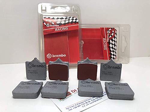 8 pastiglie freno anteriori brembo sinterizzate