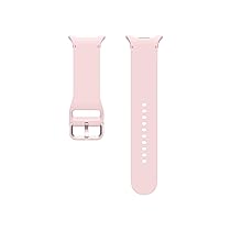 Samsung Sport Band Cinturino sportivo in gomma (M, L) per Galaxy Watch8 | Watch8 Classic, Pink