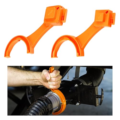 Image of 2 PCS RV Sewer Hose Wrench, Multi-Purpose Camper Sewer Hose Fitting Wrenches, Universal Spanner Wrench Fits Most 3 inch & 4 inch Male /Female RV Cleanout Plug, Car Accessories
