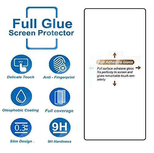 Image of Screen Protector for Realme GT Neo 2 5G (Black) Tempered Glass Edge-to-Edge 6D Screen Guard With Installation Kit