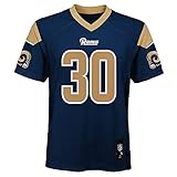 Outerstuff NFL La Rams Boys-Player Name Jersey, Dark Navy, M(10-12)